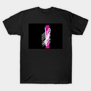 abstract scribble T-Shirt